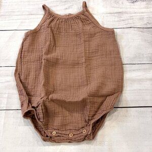 Go Gently Nation Organic Cotton Gauze Romper